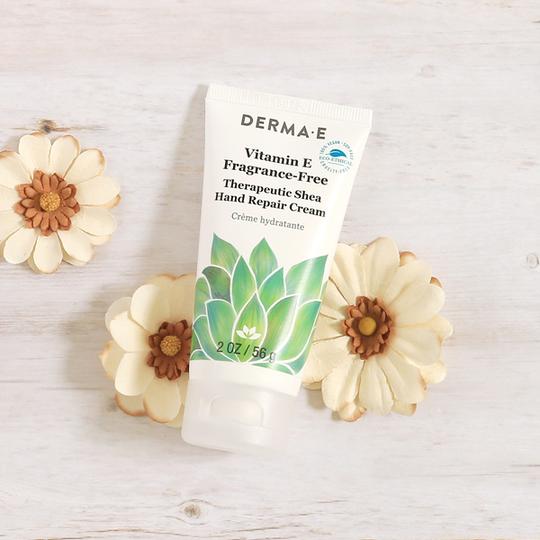 Vitamin E Fragrance-Free, Therapeutic Moisture Shea Hand Cream