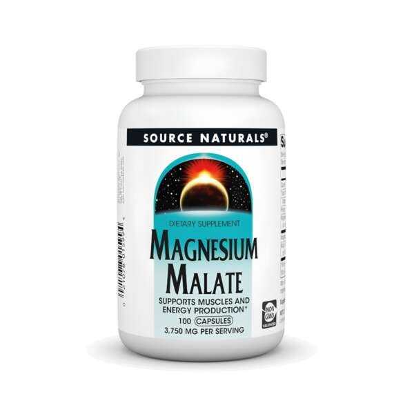 MAGNESIUM MALATE  X 90 TB SOURCE NATURALS