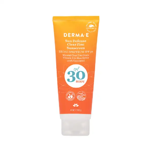 Sun Defense Clear Zinc Sunscreen SPF30 Body