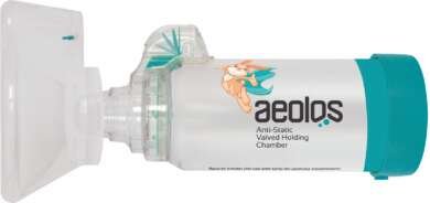 AEOLOS VALVED HOLDING CHAMBER 0-18 MONTHS