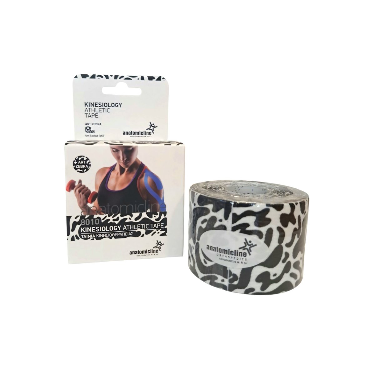 ANATOMIC LINE KINESIOLOGY TAPE ART ZEBRA 8001 - Figura 2