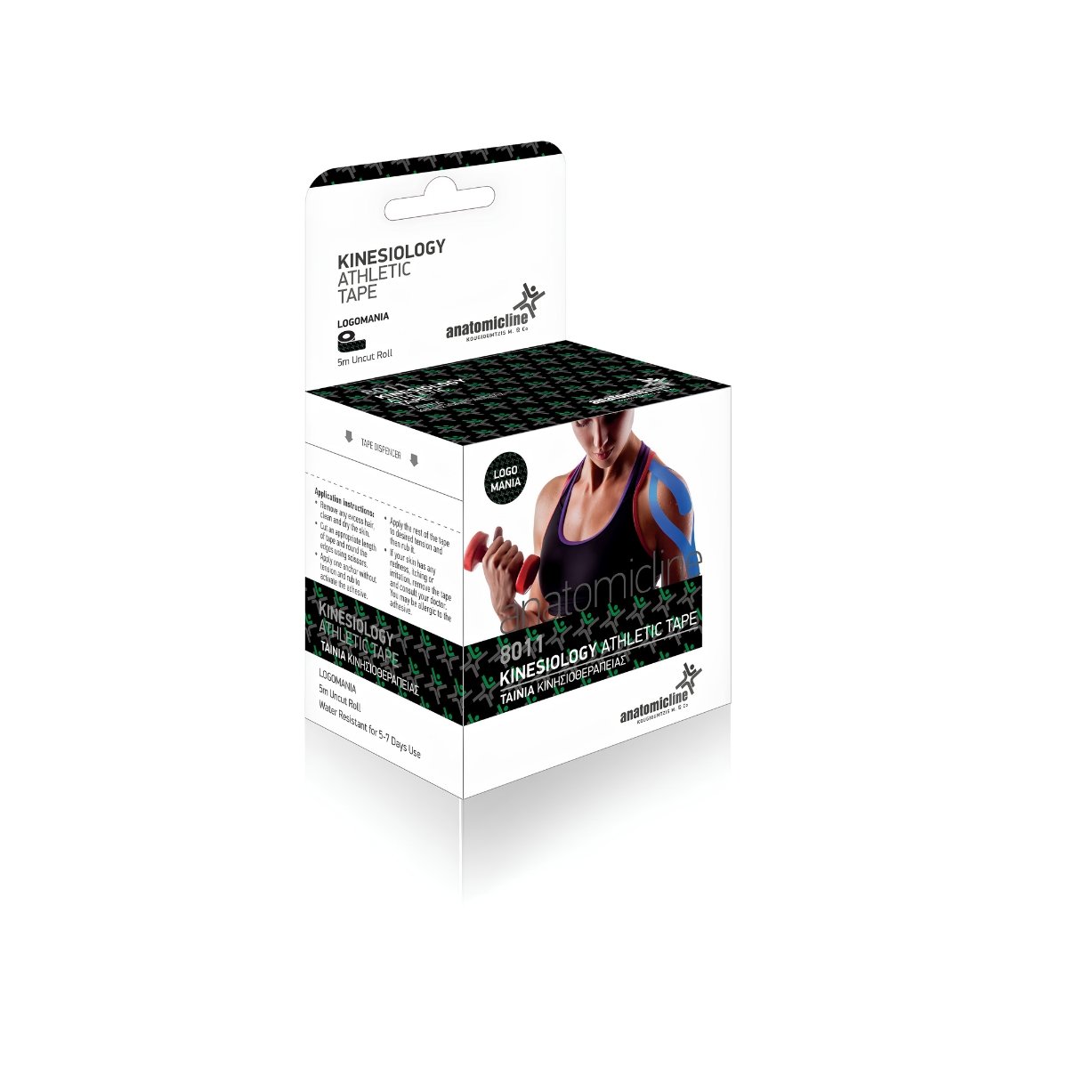 ANATOMIC LINE KINESIOLOGY TAPE LOGOMANIA 8011