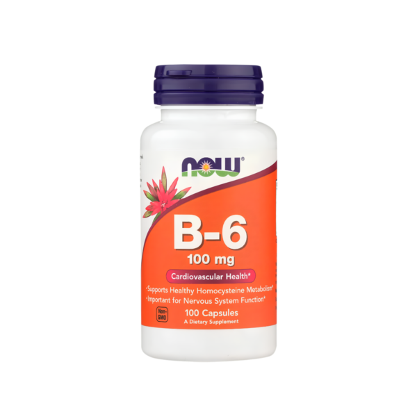 NOW VITAMIN B6 X 100 KAPSULA