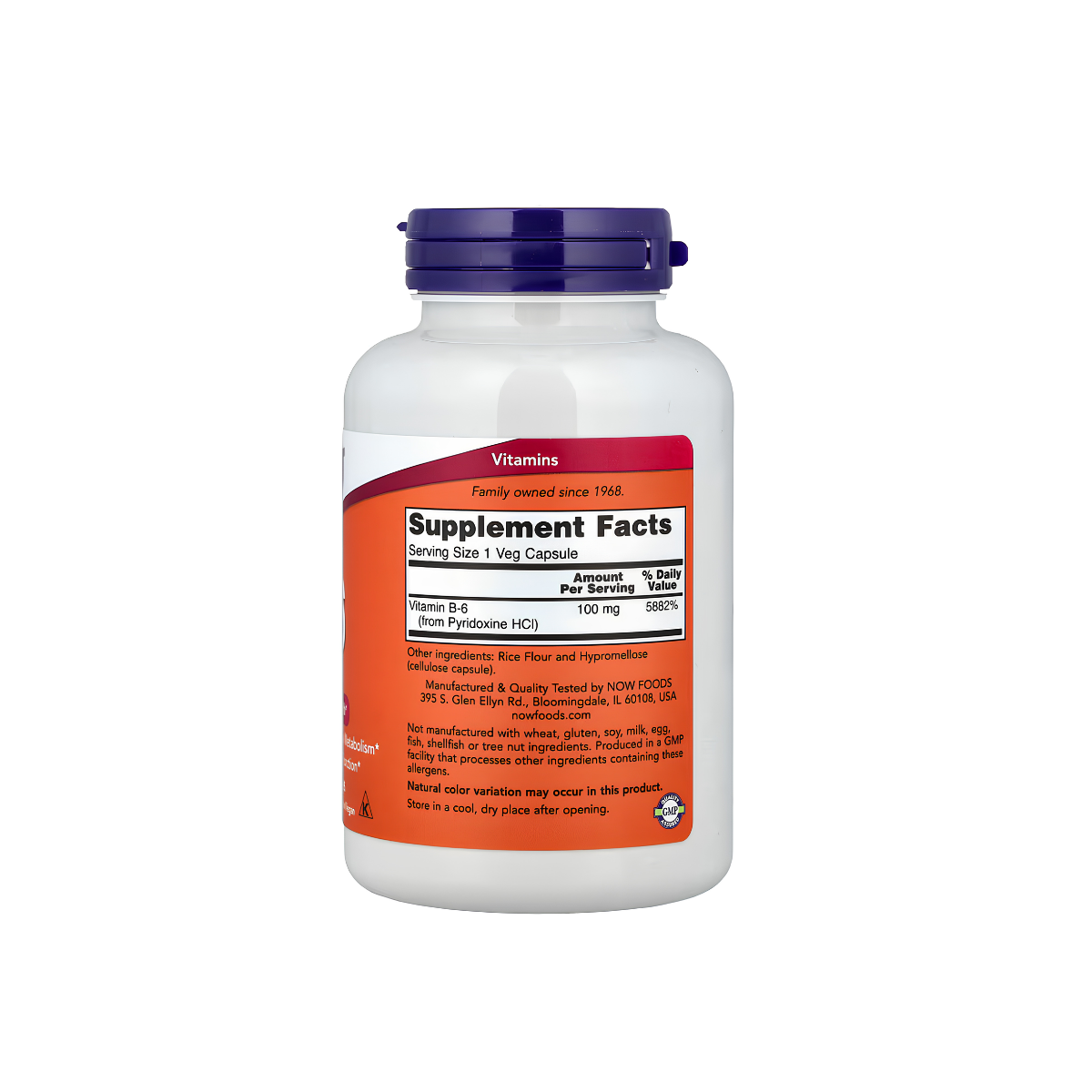 NOW BIOTIN 5000 MCG X 60 KAPSULA - Figura 2