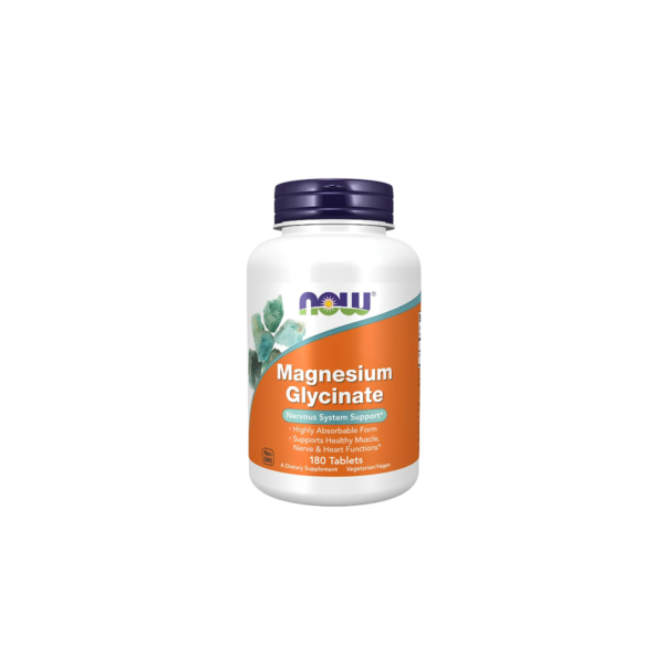 NOW MAGNESIUM GLYCINATE X 180 TABLETA