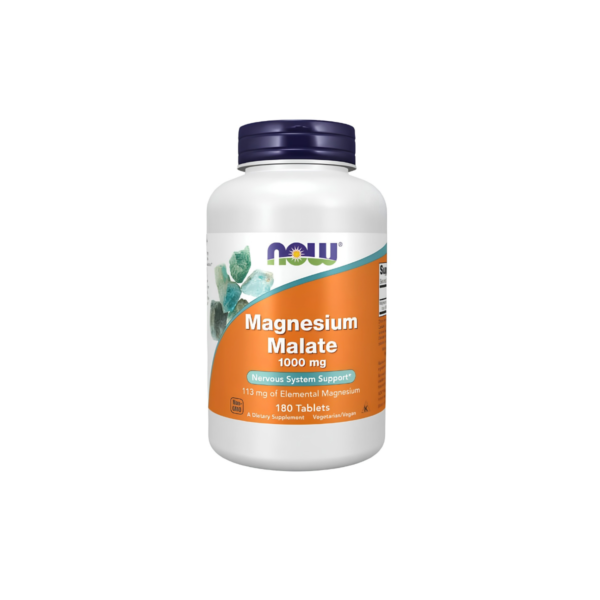 NOW MAGNESIUM MALATE X 180 TABLETA