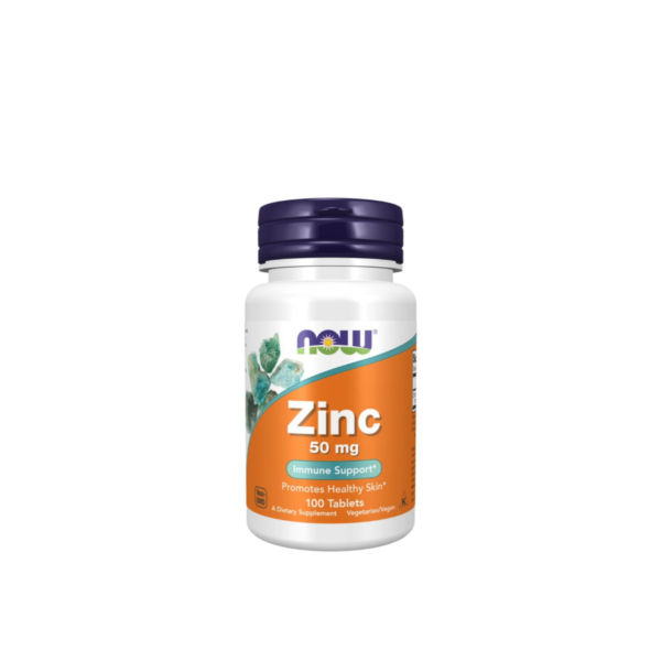 NOW ZINC 50MG X 100 TABLETA