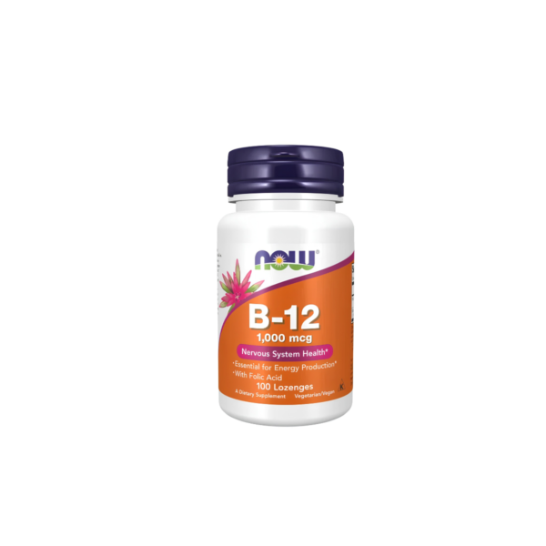 NOW VITAMINE B-12 1000 MCG X 100 LOZENGES