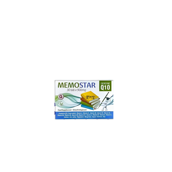 MEMOSTAR+COENZYME Q10 X 30 TABLETA