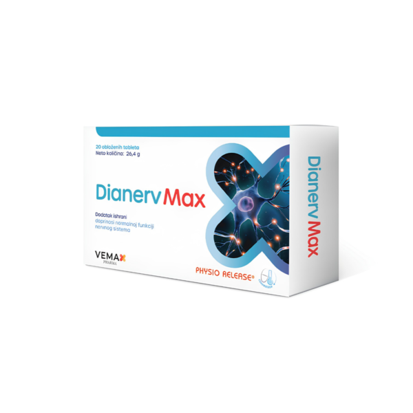 DIANERV MAX SUPLEMENT PER NEUROPATINE X 20 TABLETA